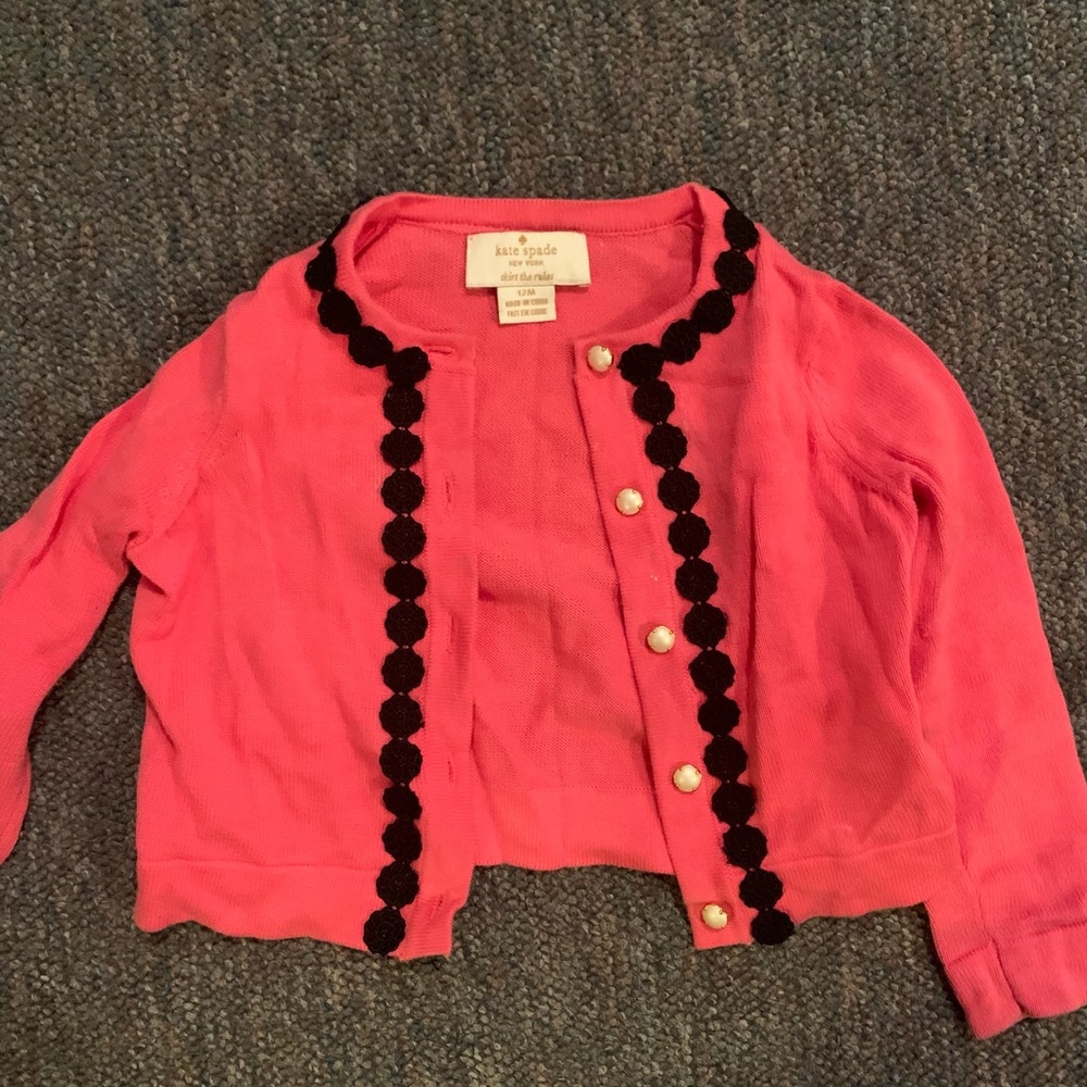 Kate Spade kids cardigan 12 months